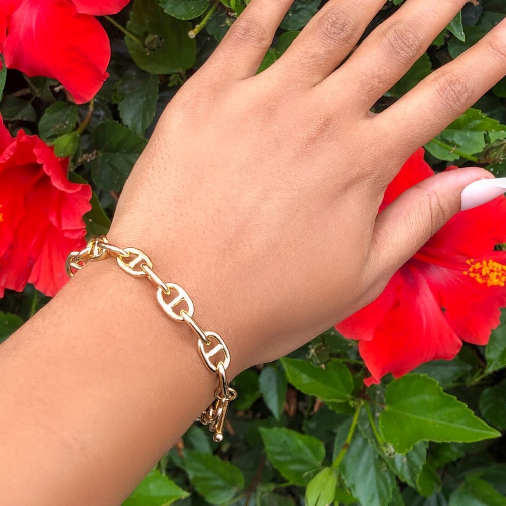 Gold Chain Bracelet